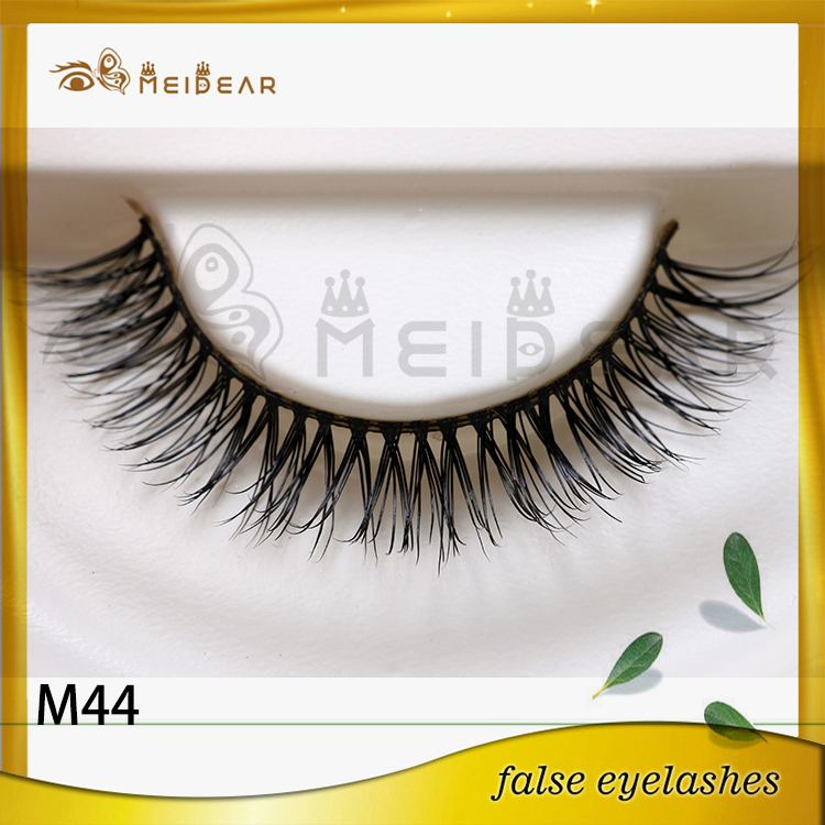 Wholesale supply mink strip eyelash with private label